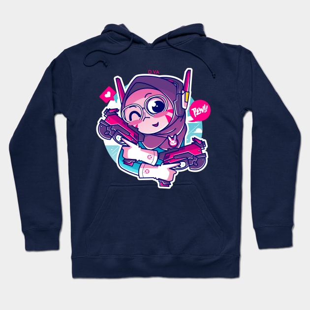 D.VA Hoodie by fayfreak